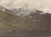 Levitan, Isaak The Comer lake oil painting